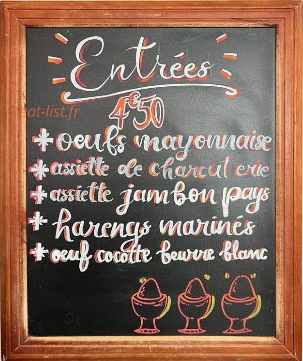 Le Paris — carte page 1
