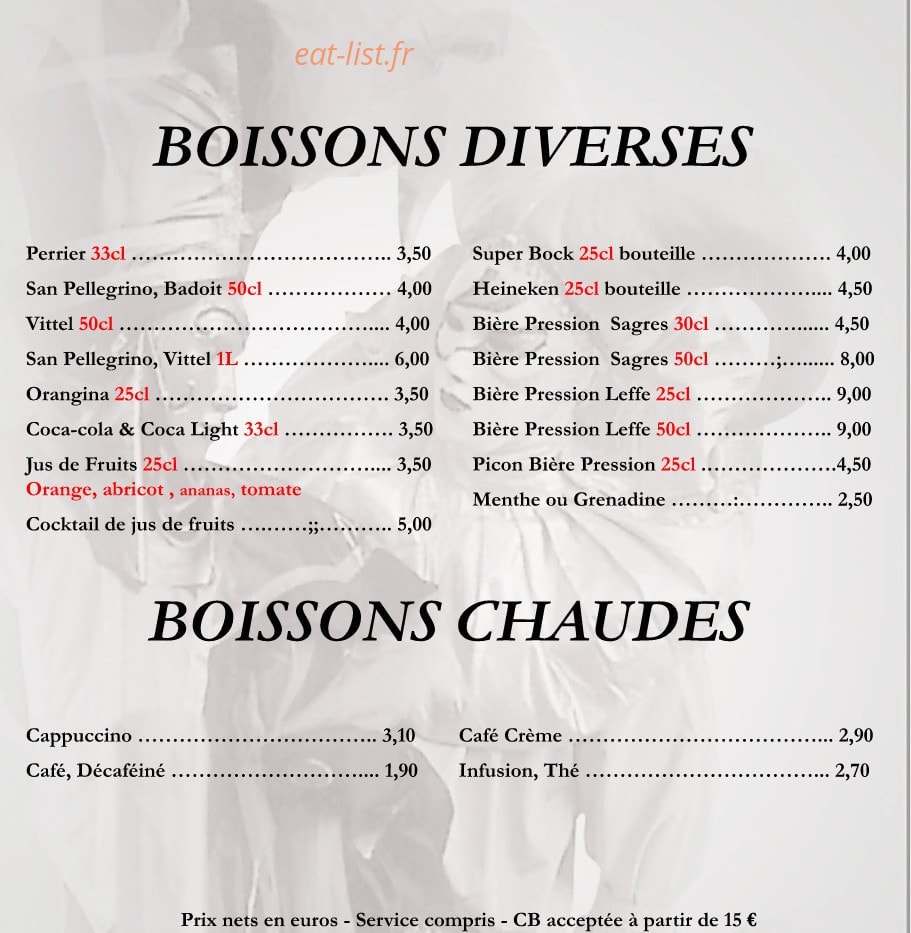 Alexandro Pizzéria — carte page 11