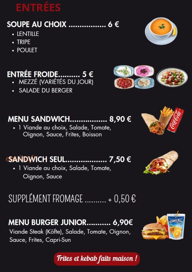 NS Grill — carte page 2