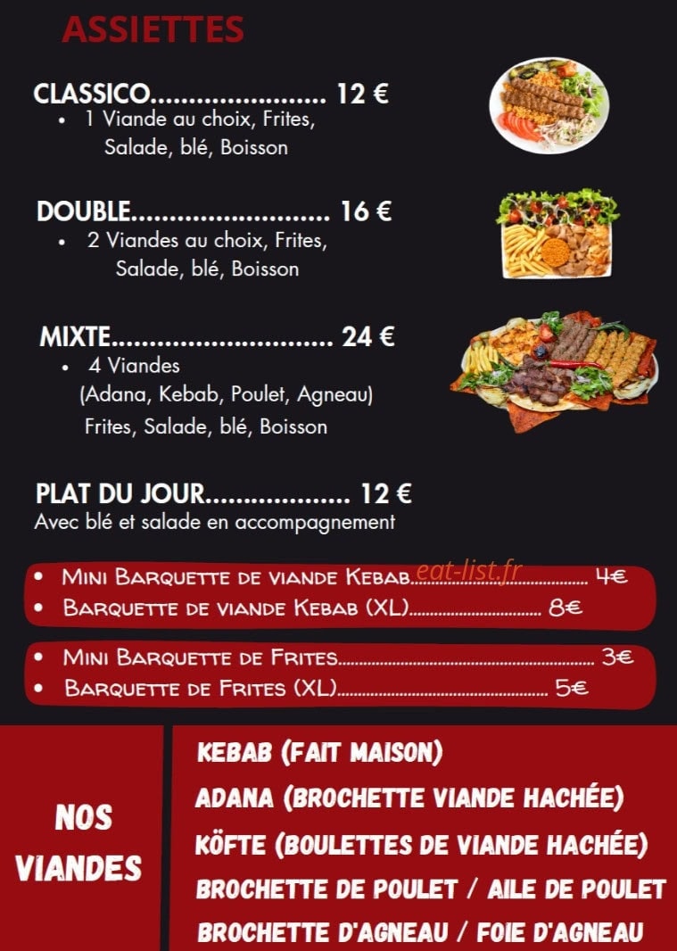 NS Grill — carte page 3