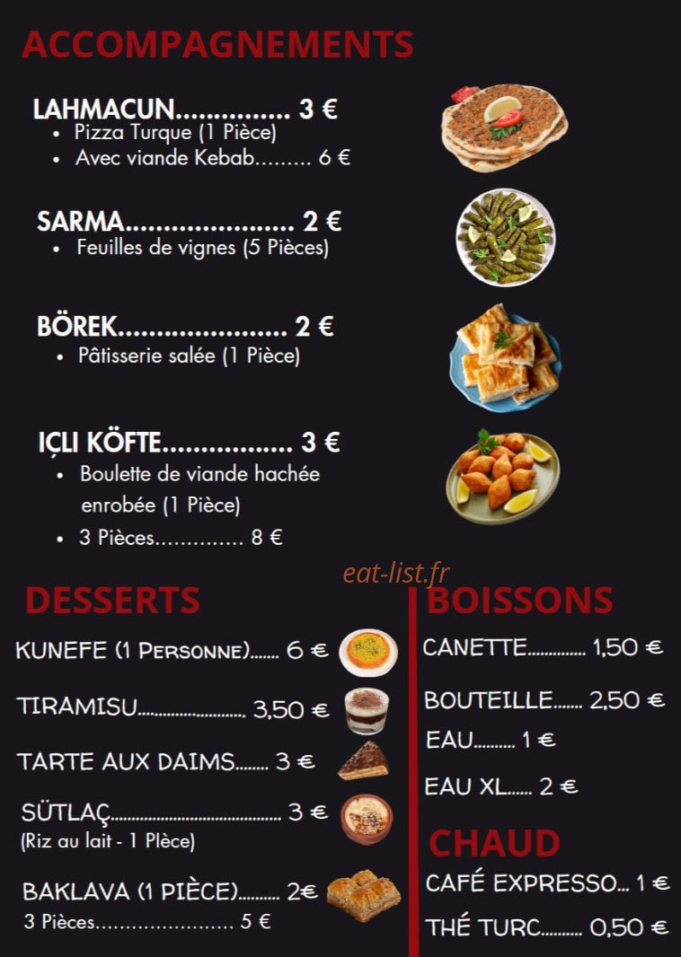 NS Grill — carte page 4