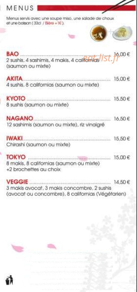Chez Bao — carte page 6