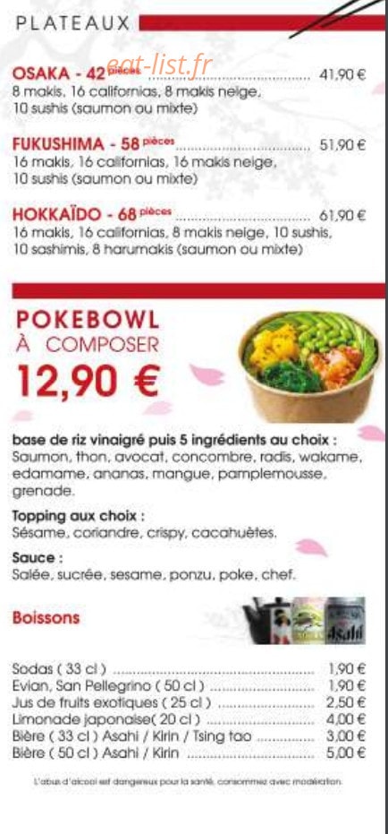 Chez Bao — carte page 5