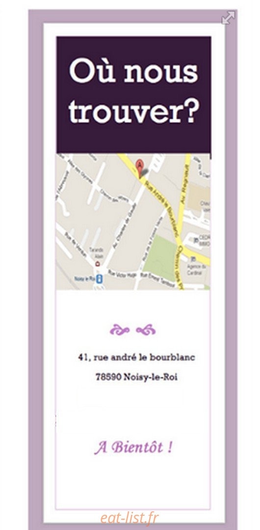 Le Bistrot du Roi — carte page 3