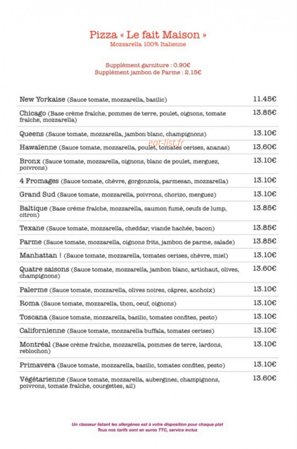 Le manhattan — carte page 3