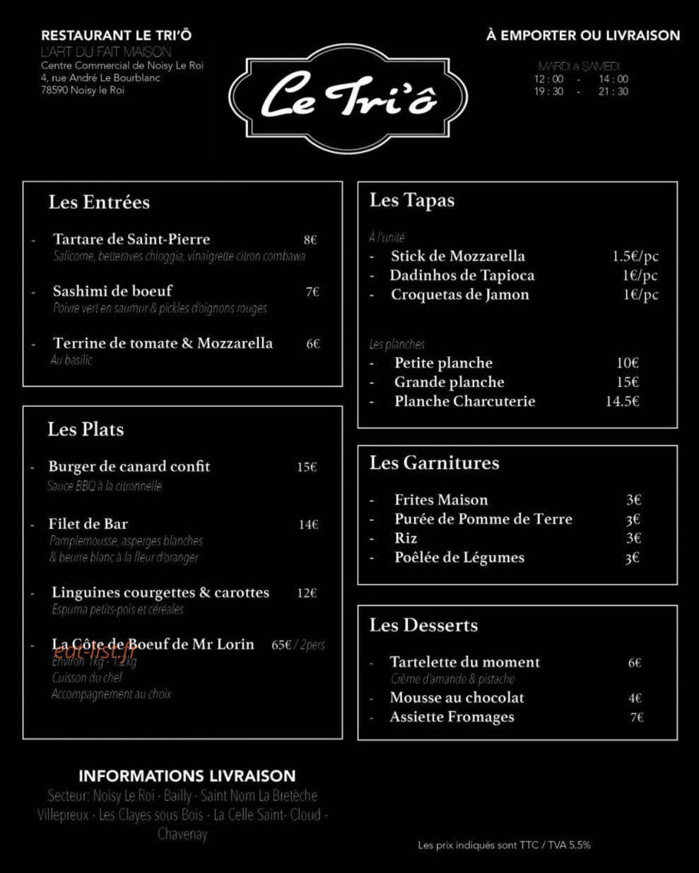Le Tri'O — carte page 4