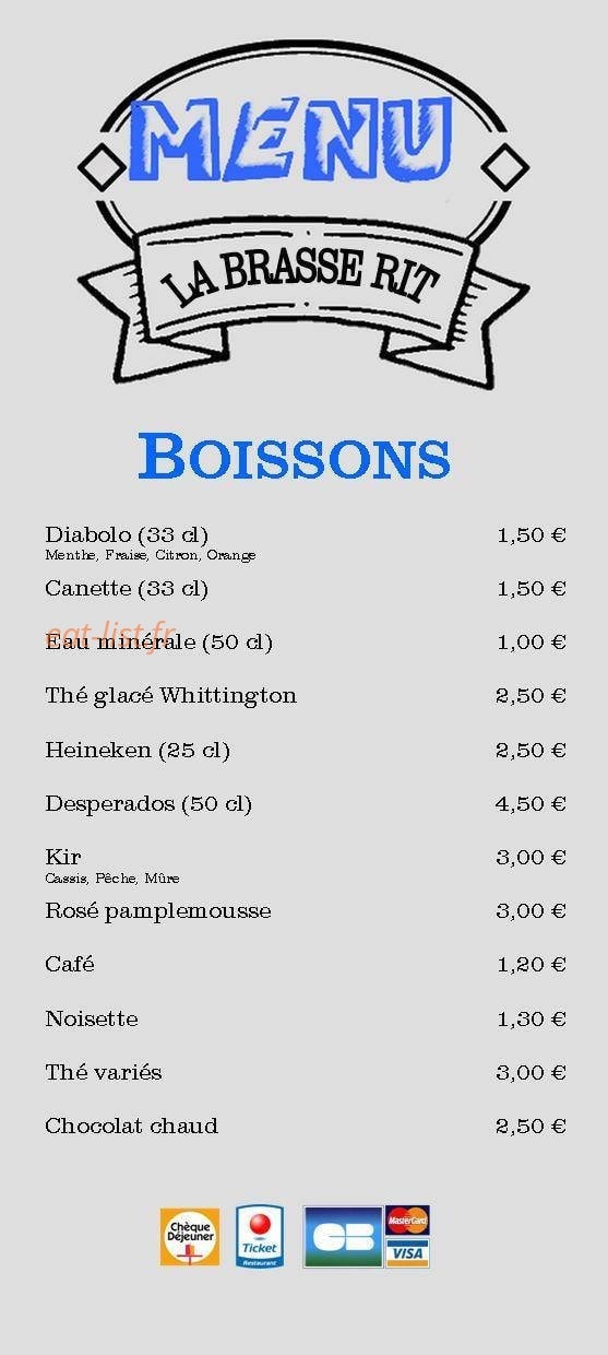 La Brasse'Rit — carte page 1