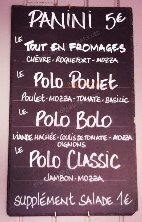 Le Polo Club — carte page 2