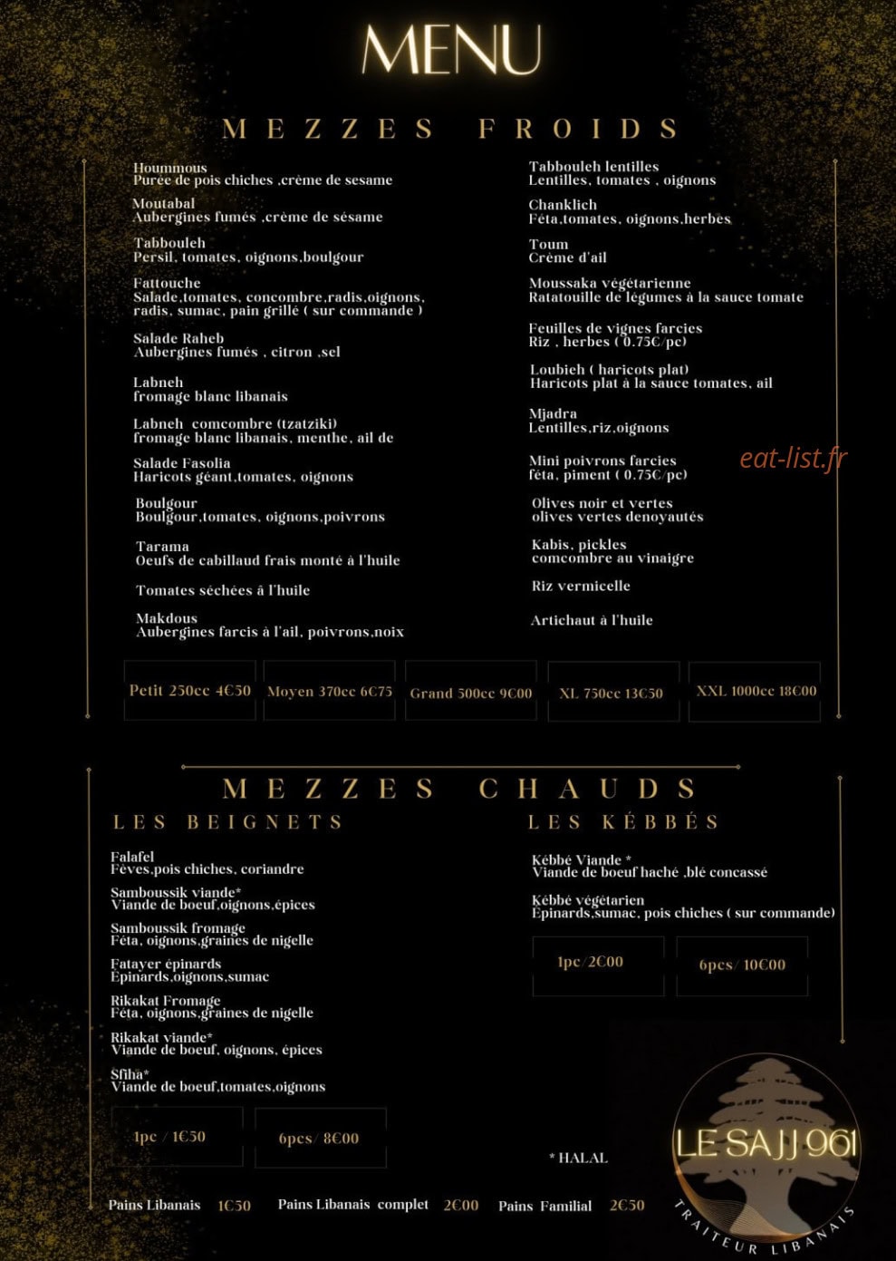 Le Sajj 961 — carte page 2
