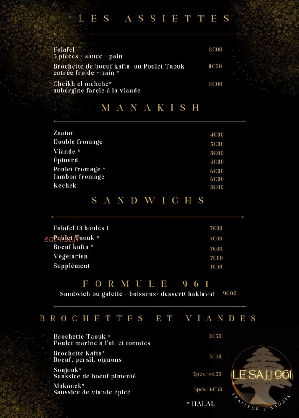 Le Sajj 961 — carte page 3