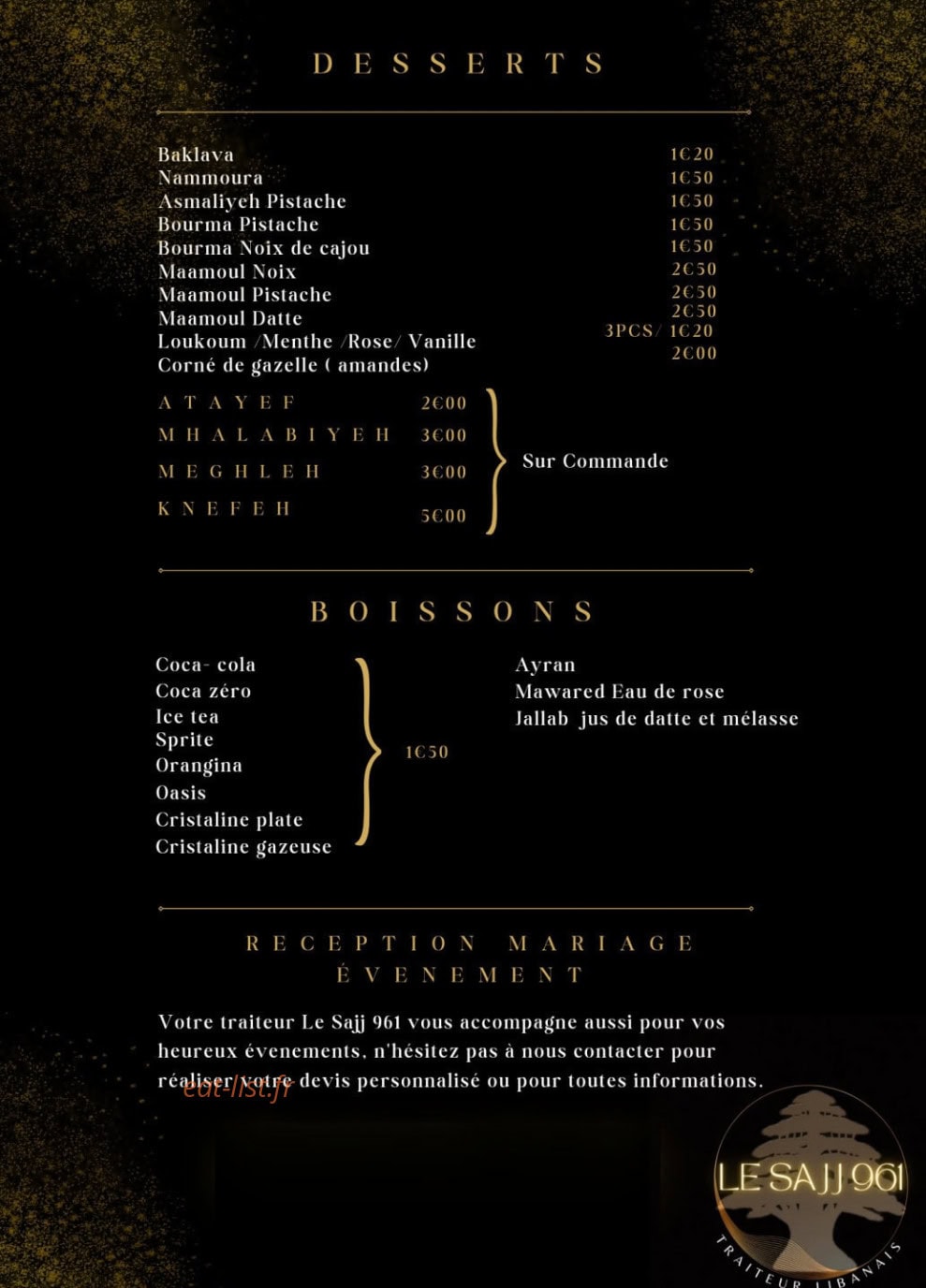 Le Sajj 961 — carte page 4