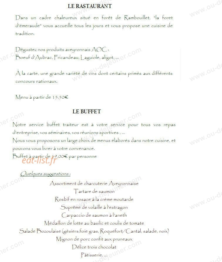 La Foret d'Emeraude — carte page 1