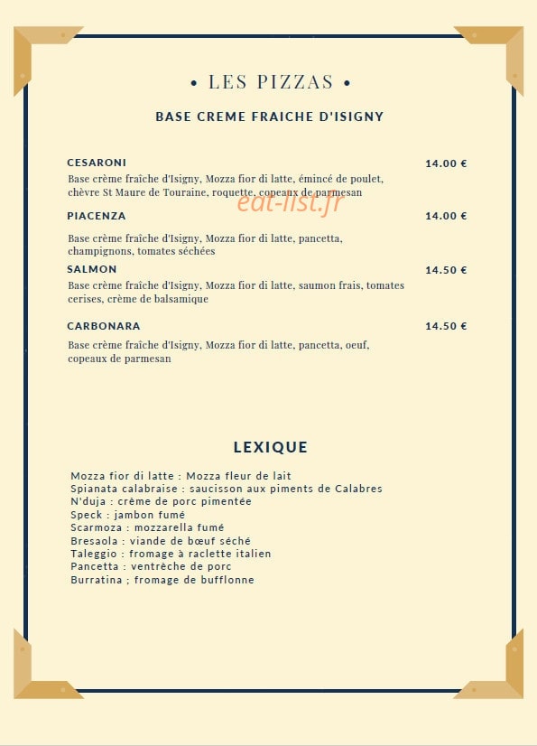 La Malvina — carte page 3