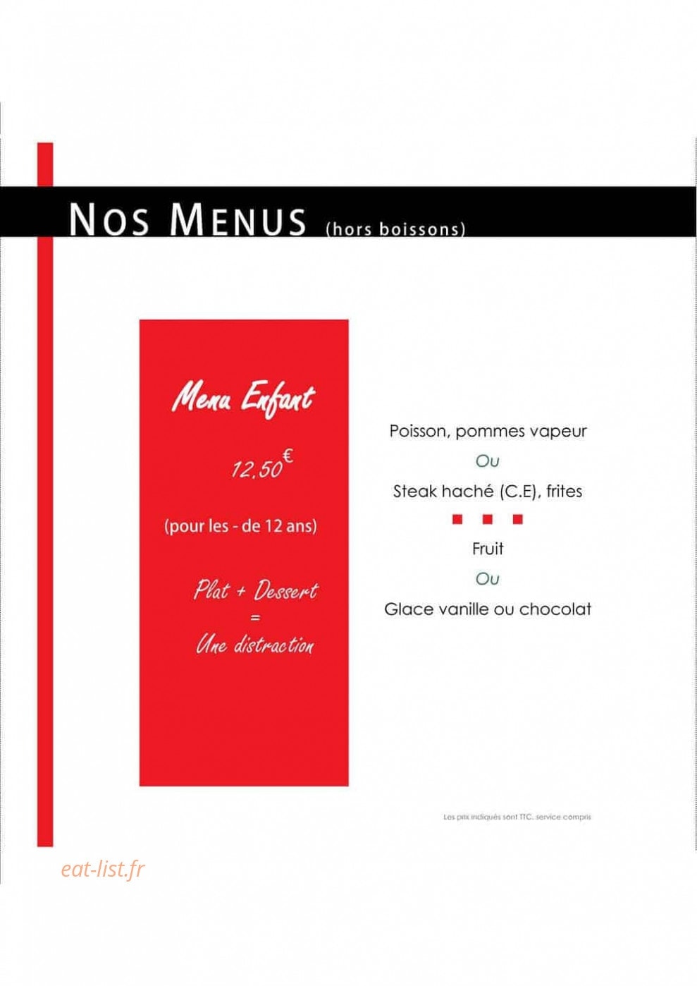 Le bistro aveyronnais — carte page 5