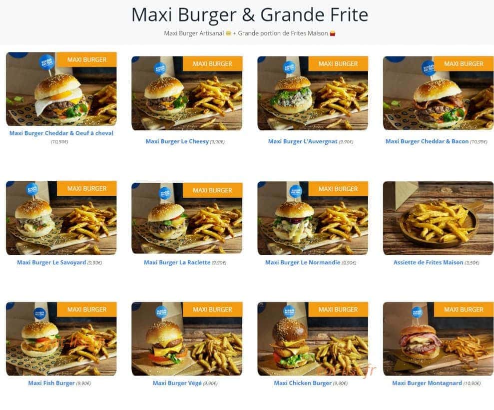 Burger Breton Orgeval — carte page 2