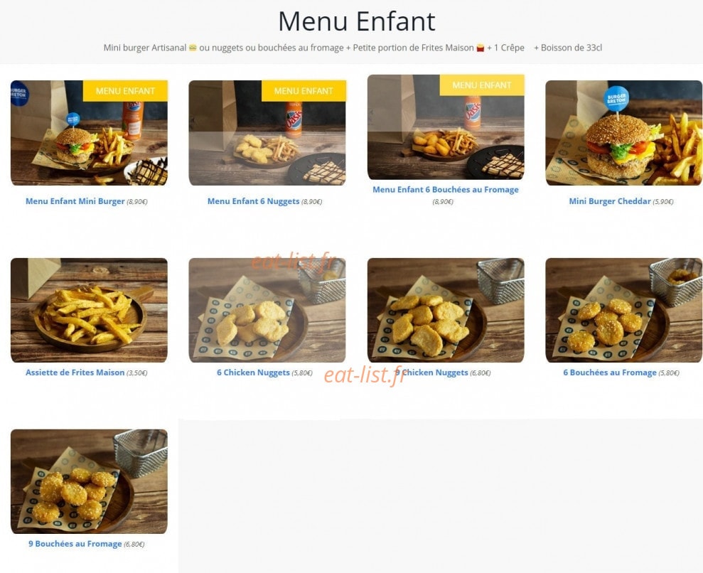 Burger Breton Orgeval — carte page 5