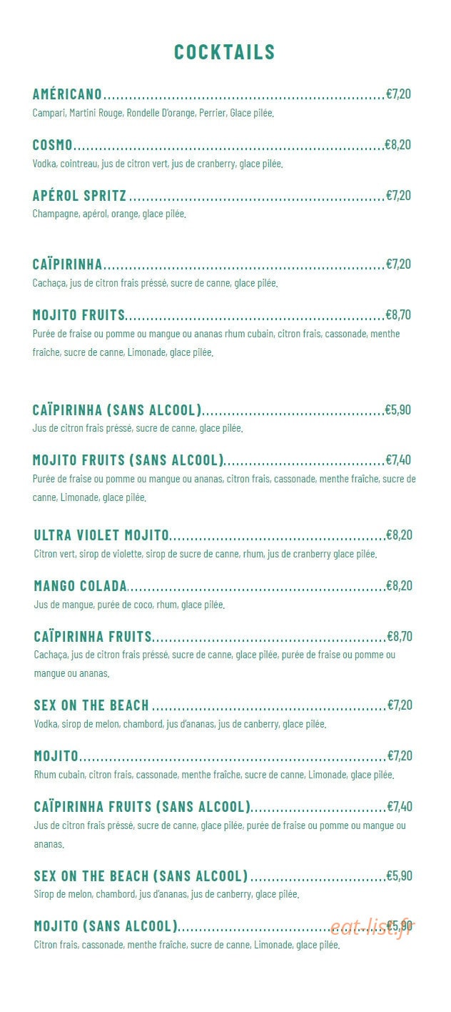 Crêperie Louis — carte page 11