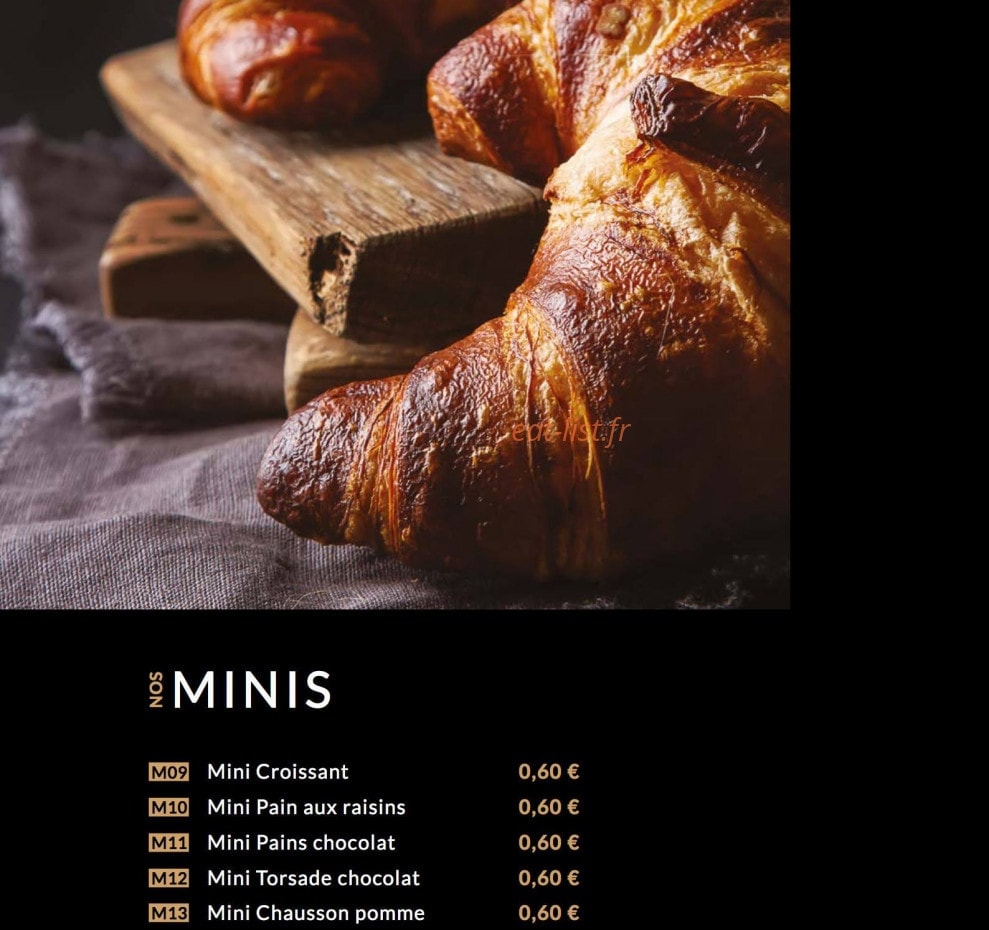 L'Idéal des Gourmands — carte page 3