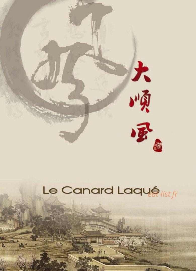 Le Canard Laqué — carte page 1