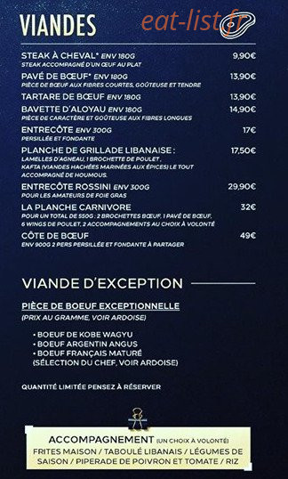 Le Quarante Sous — carte page 2