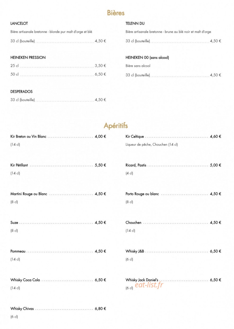 Le triskel — carte page 20