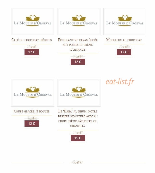 Moulin d'Orgeval — carte page 6
