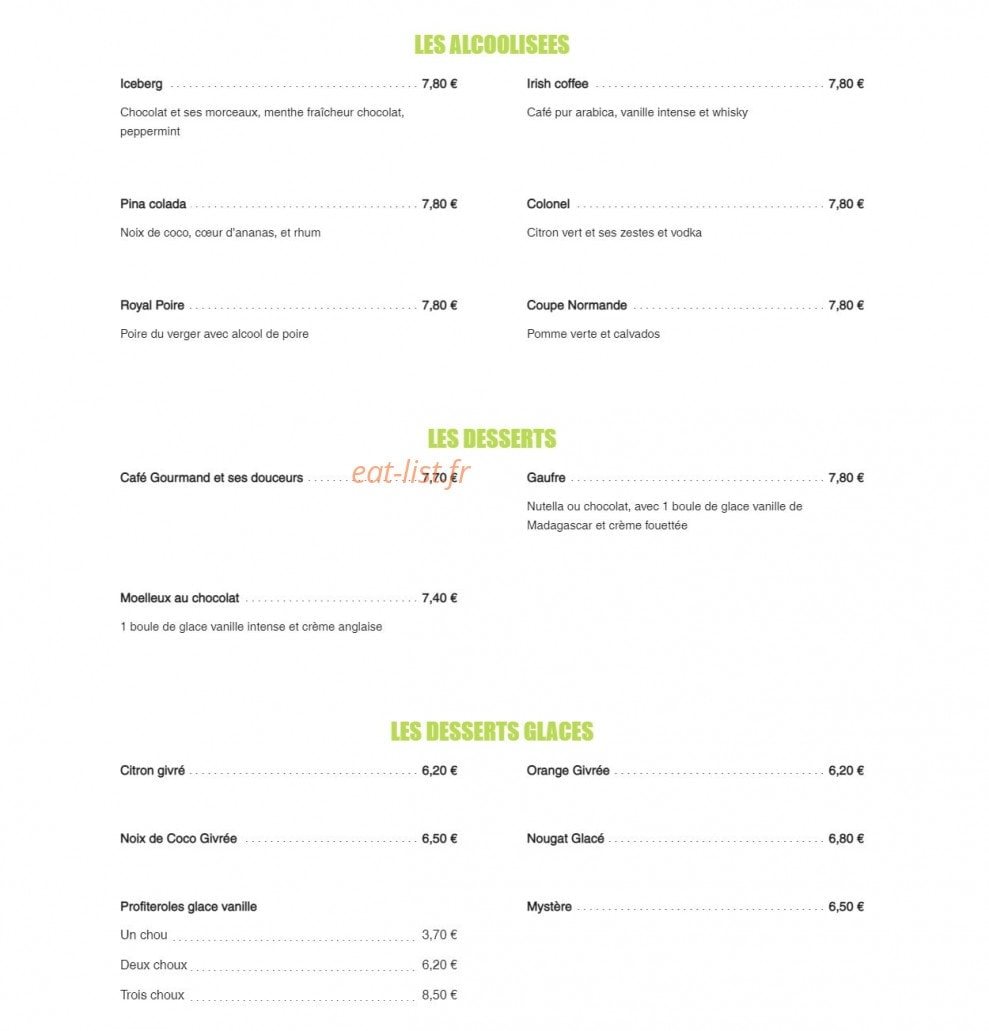 Villa Roma — carte page 19