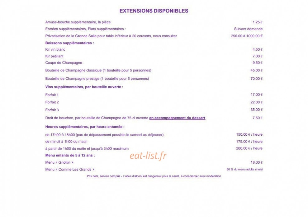 La Griotte — carte page 6