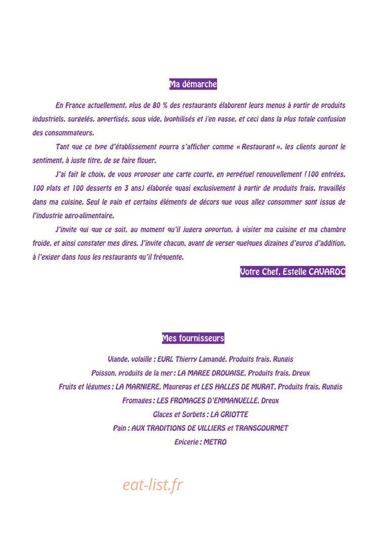 La Griotte — carte page 2