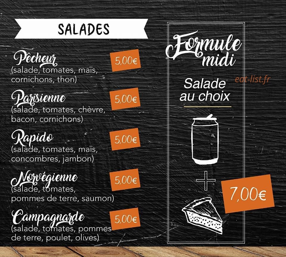 Pizza Rapido — carte page 3