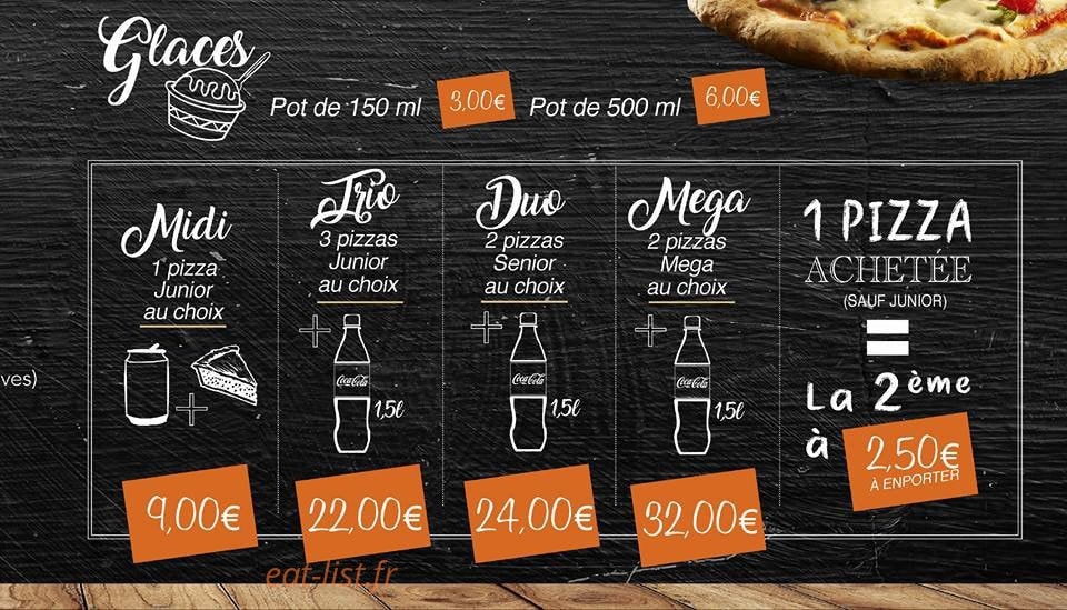 Pizza Rapido — carte page 8