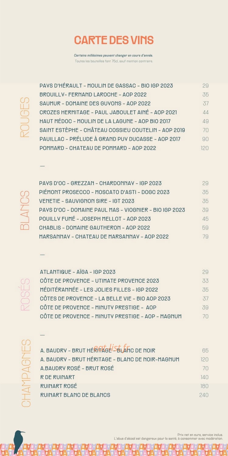 La Casa — carte page 9