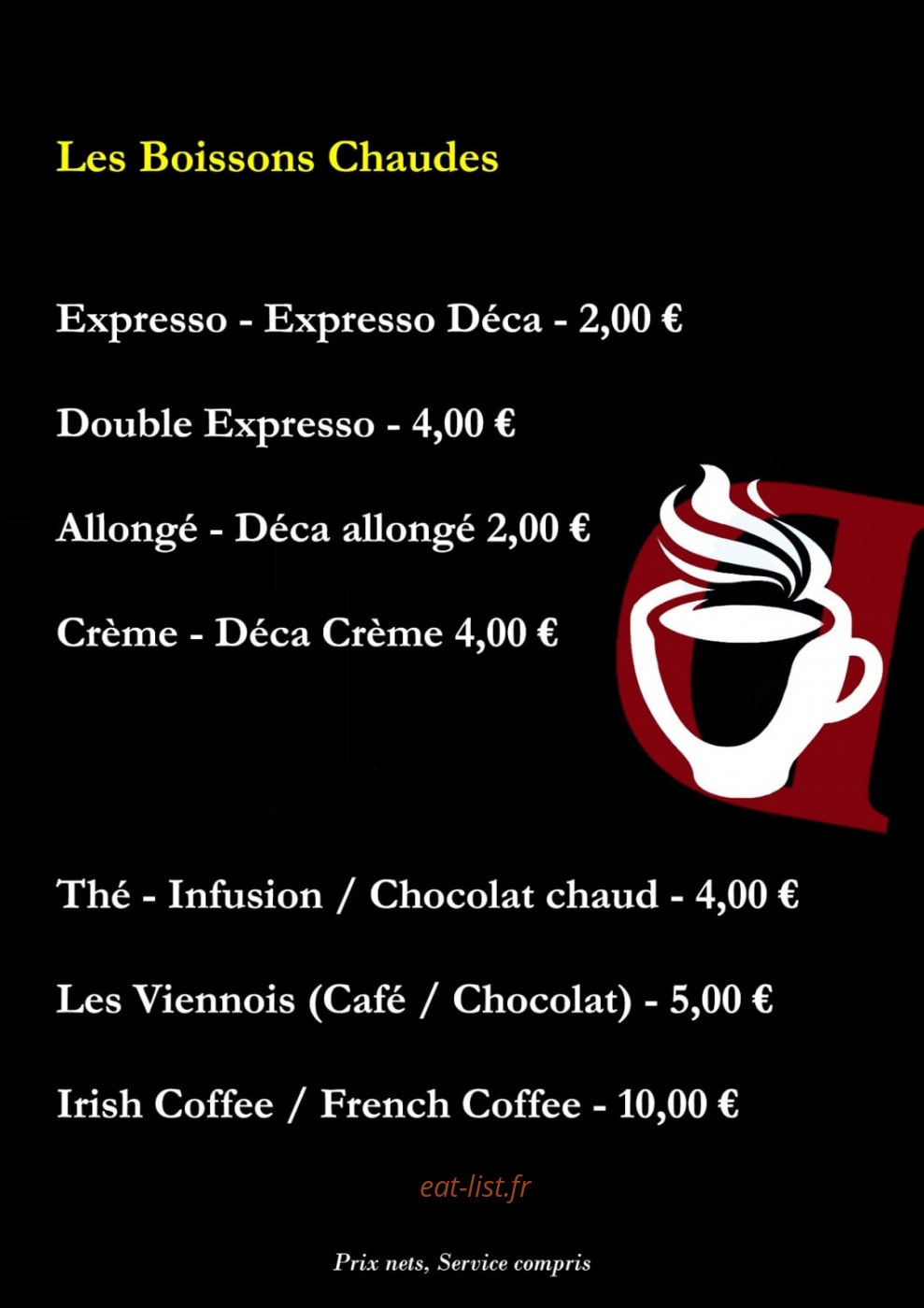 À l'endroit — carte page 12