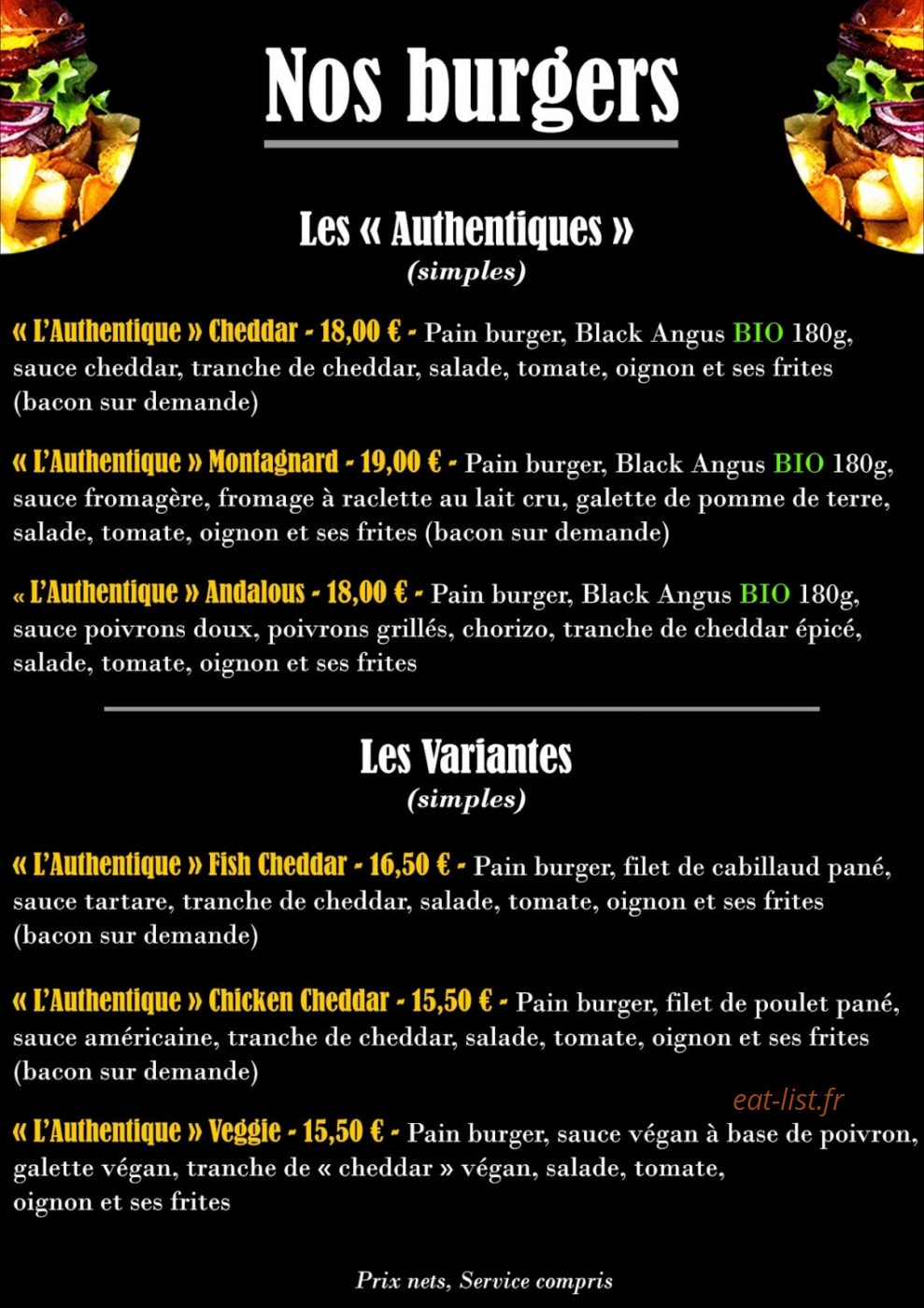À l'endroit — carte page 1