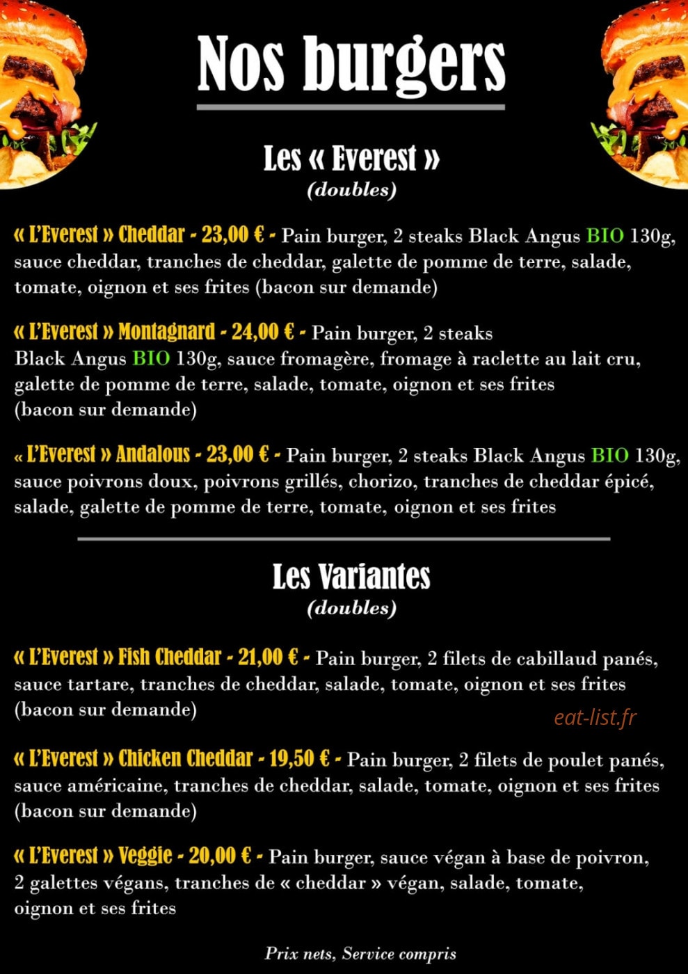 À l'endroit — carte page 2