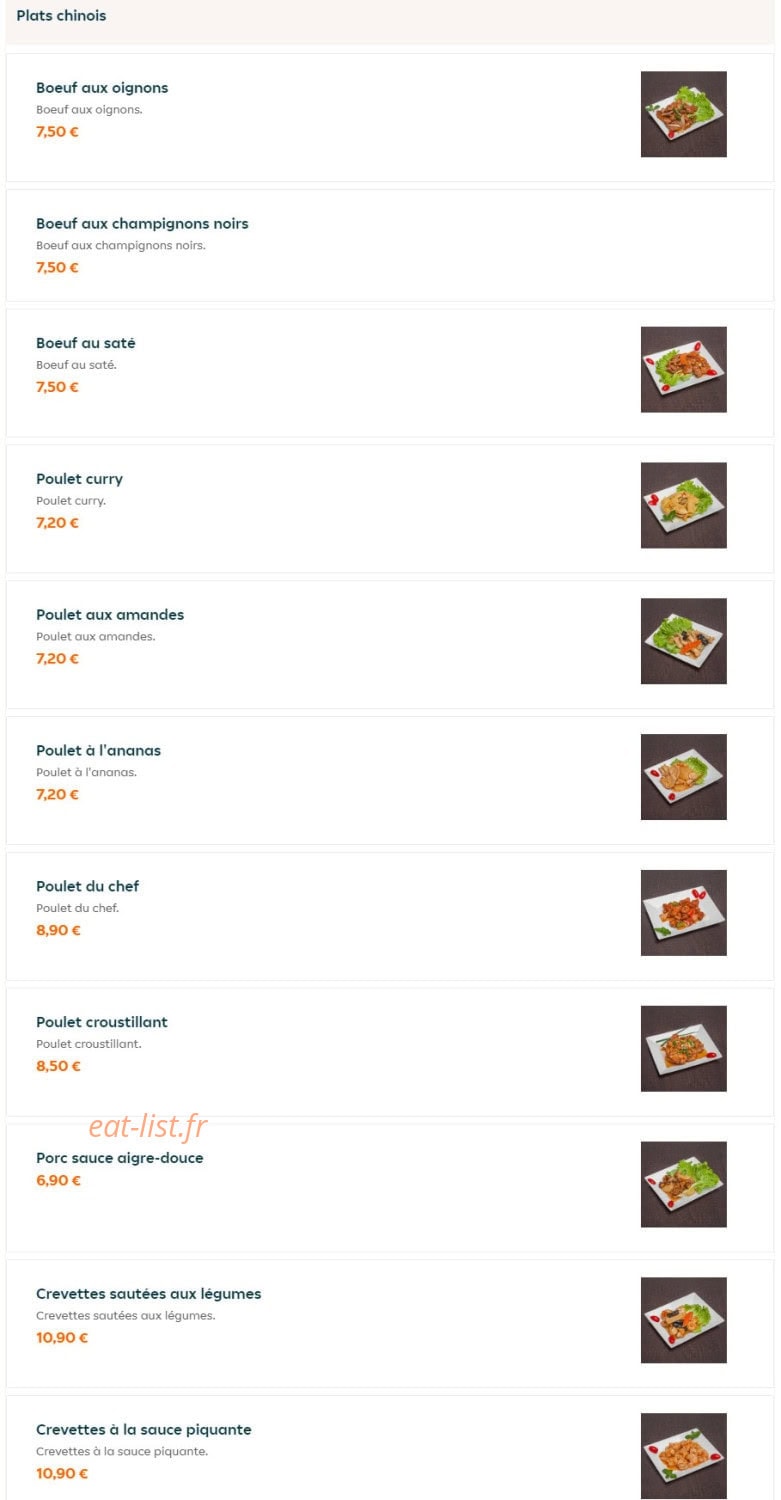 Allô Wok — carte page 4