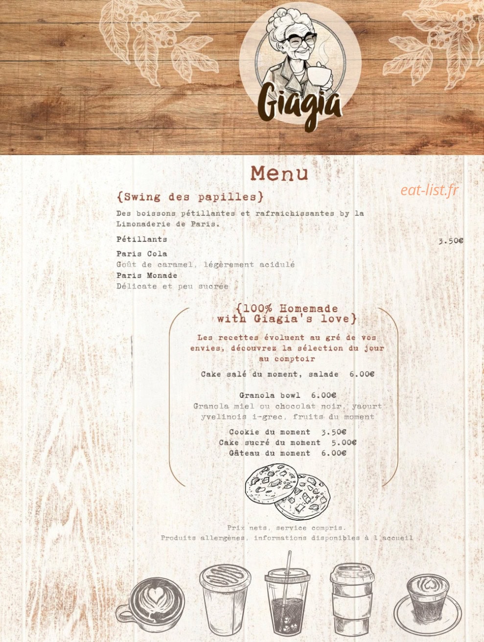 Giagia — carte page 4