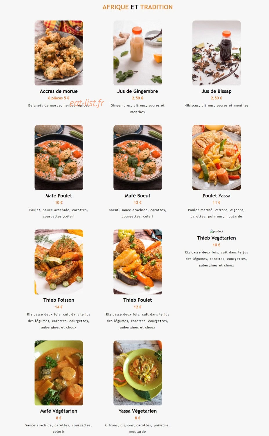 Keita Popote — carte page 1