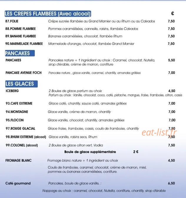L'avenue foch — carte page 4
