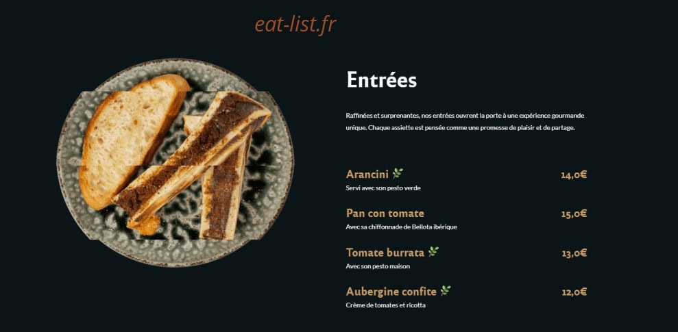 L'Azur — carte page 2