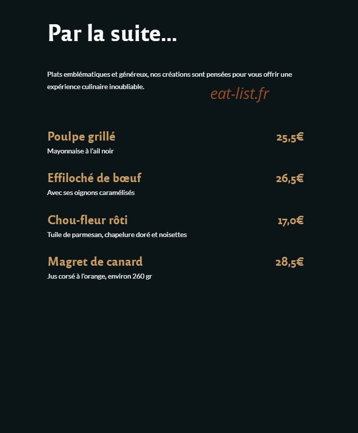 L'Azur — carte page 2