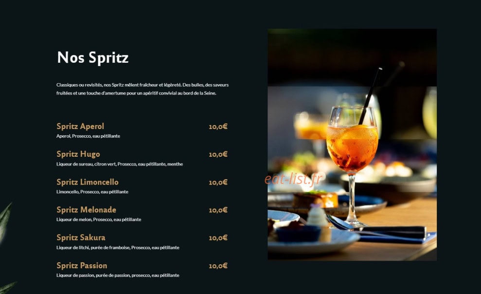 L'Azur — carte page 6