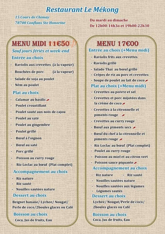 Le Mékong — carte page 6