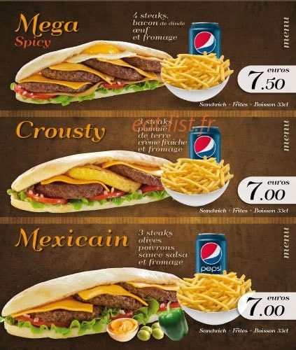 Le Spicy — carte page 2