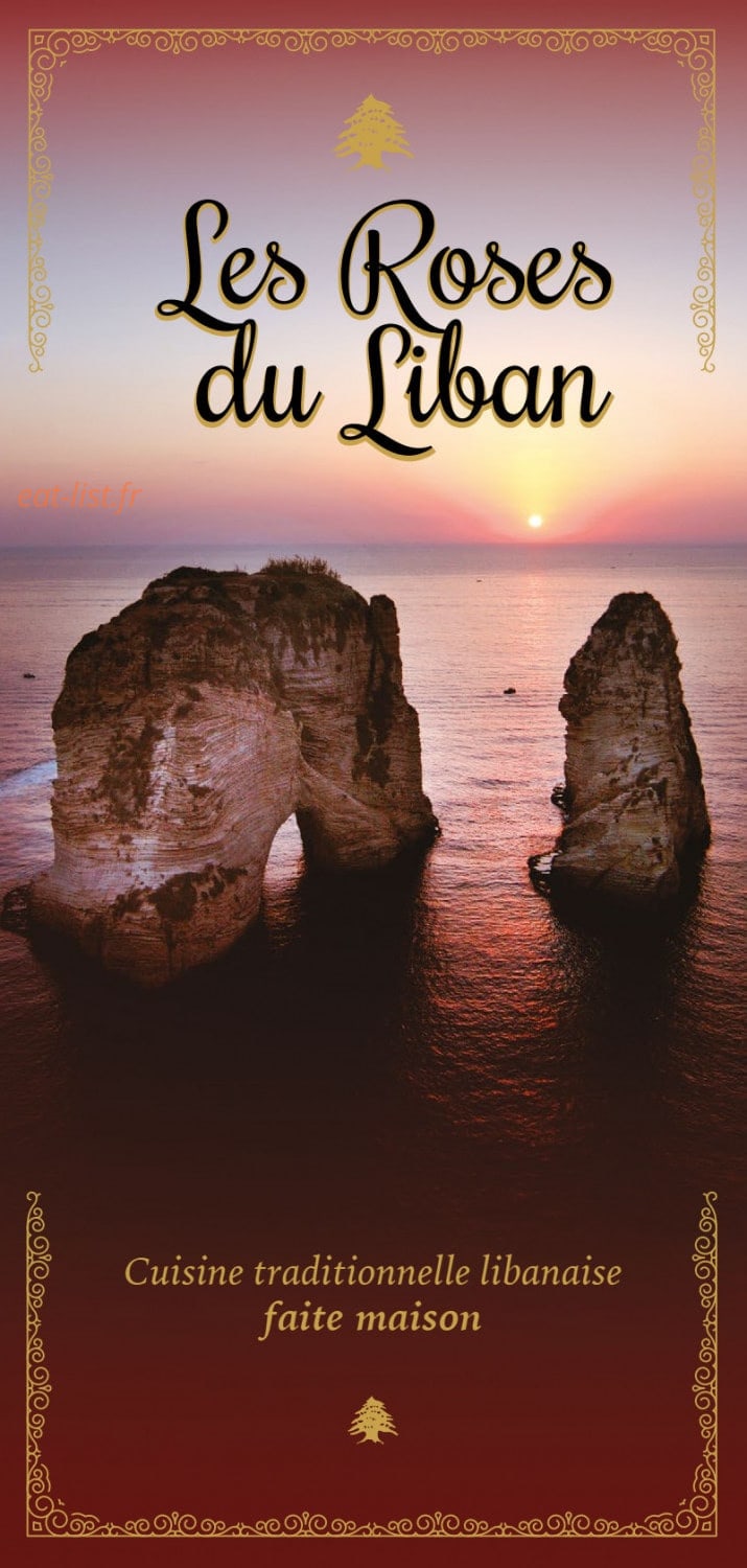 Les Roses Du Liban — carte page 1