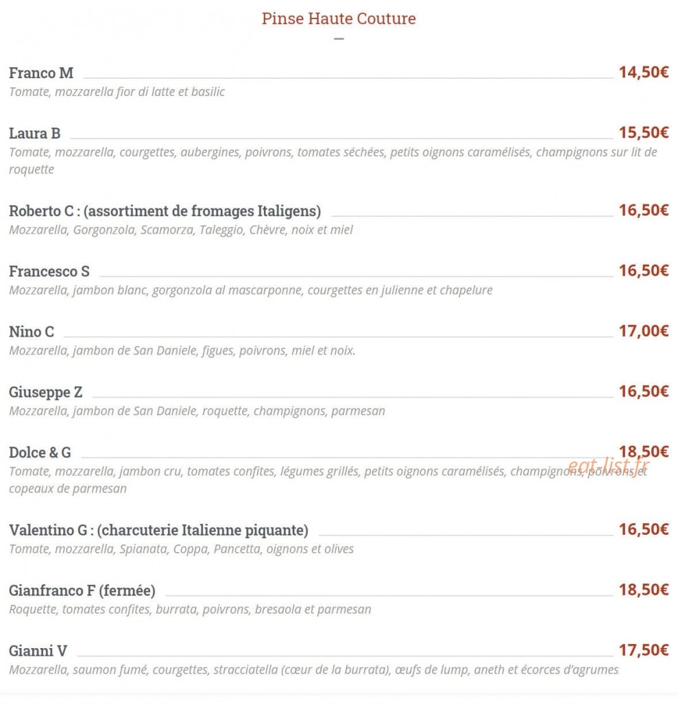 Mamma Mia — carte page 2