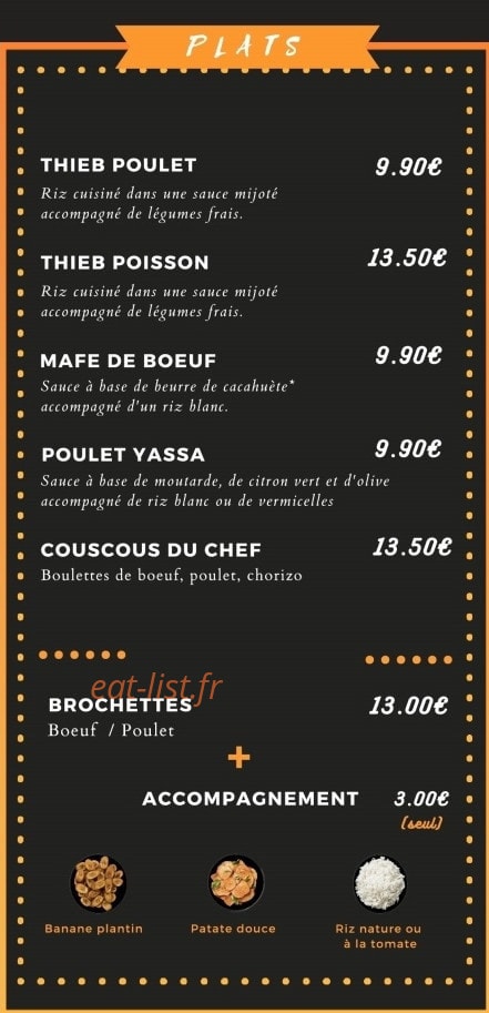 Neeyagourmet — carte page 3