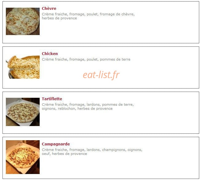 Pizza Luigi — carte page 5