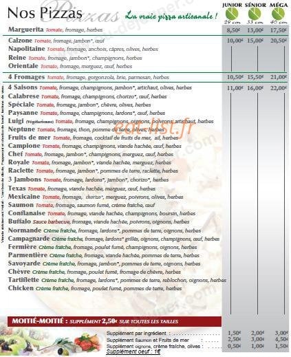 Pizza Luigi — carte page 13
