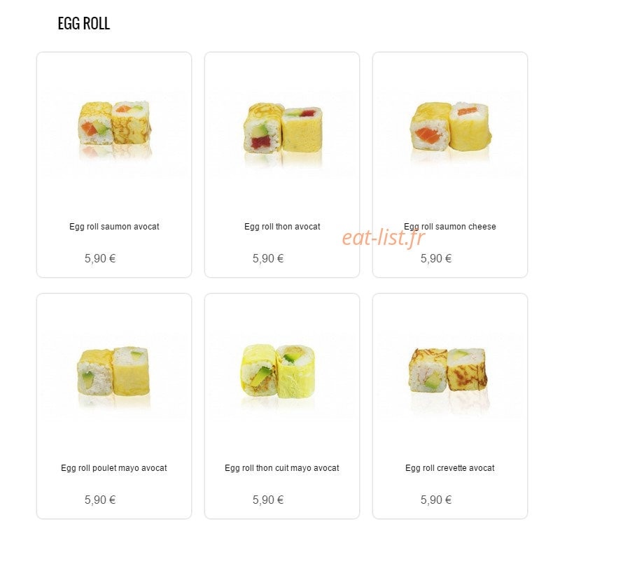 Sushi Sun — carte page 7